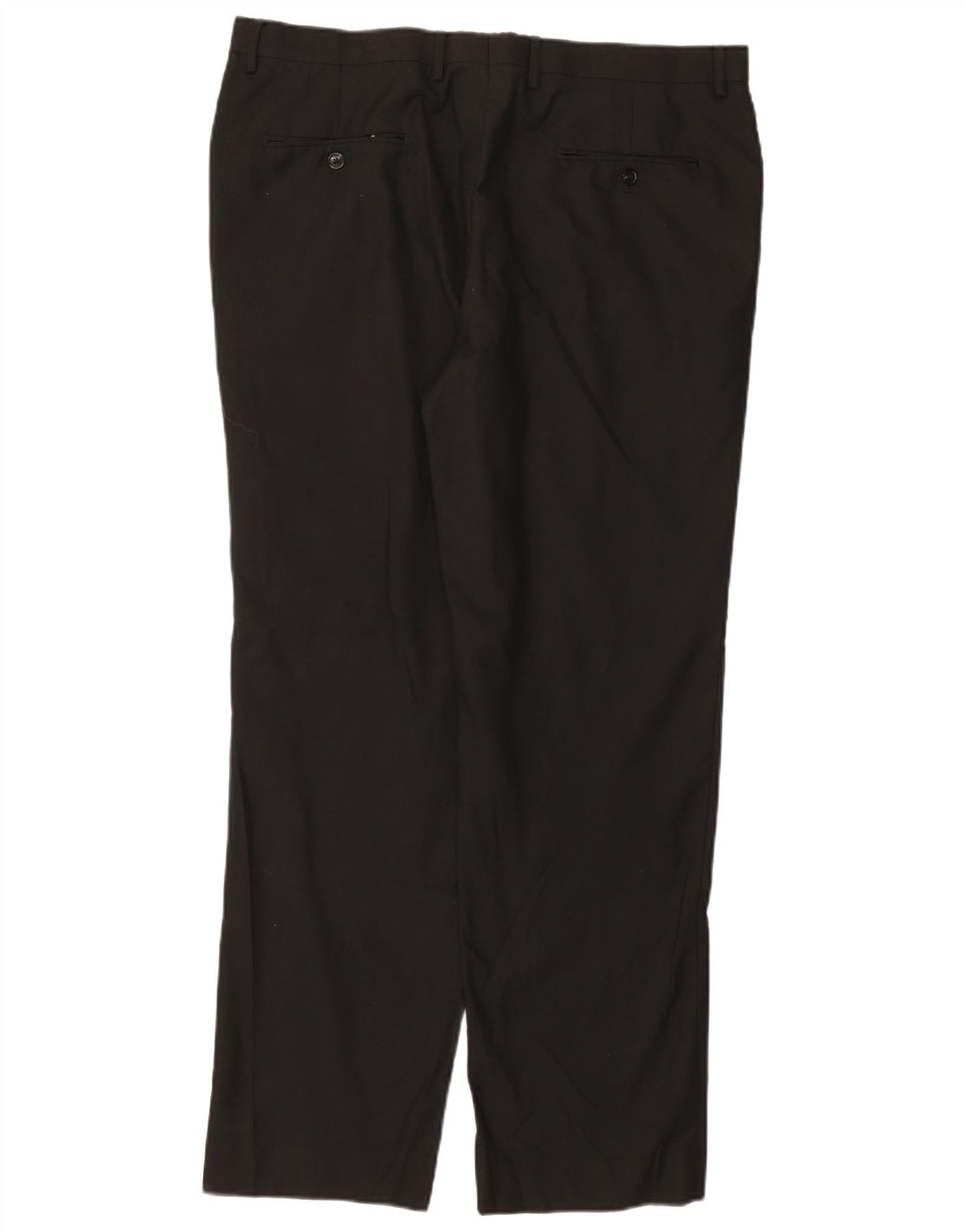 TOMMY HILFIGER Pantalon de Costume Droit Homme W40 L31 Noir Polyester