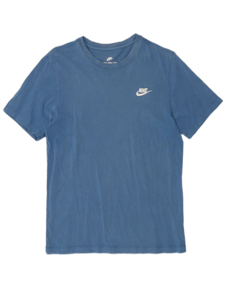 Nike T-Shirt Homme Petit Bleu Coton