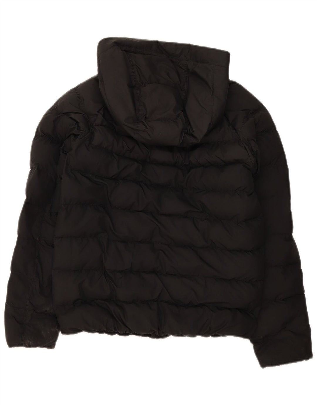 Nike Veste matelassée à capuche pour garçon 12-13 ans Large Noir Polyester