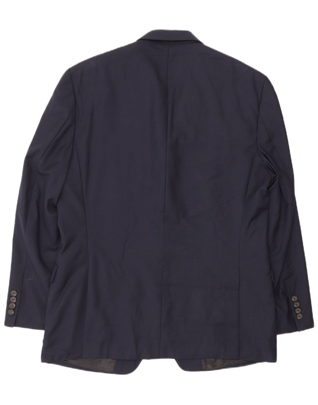 Ralph Lauren Veste blazer à 2 boutons pour homme UK 42 Large Bleu marine en laine classique