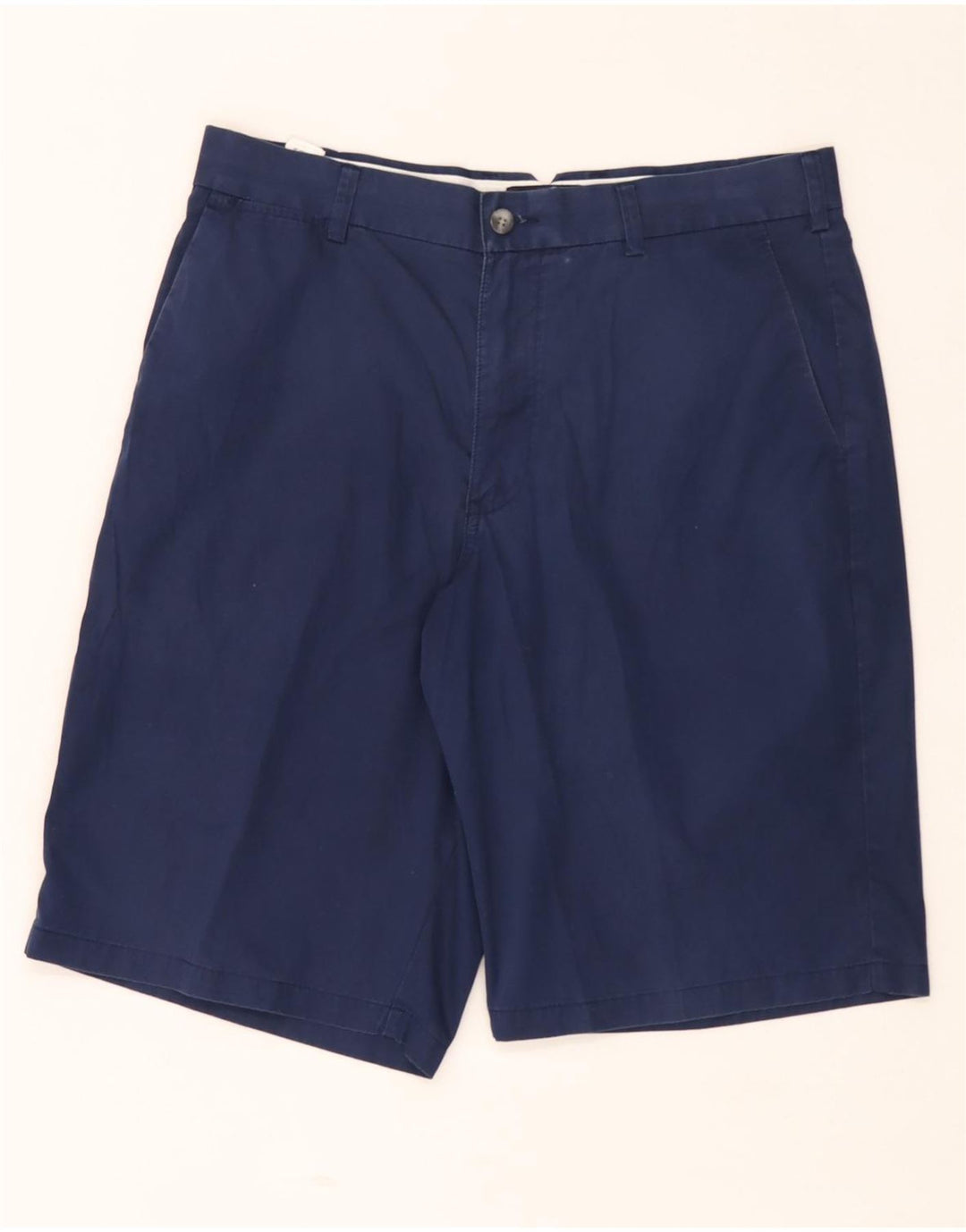 Marks & Spencer Short Chino Homme W34 Grand Bleu Coton