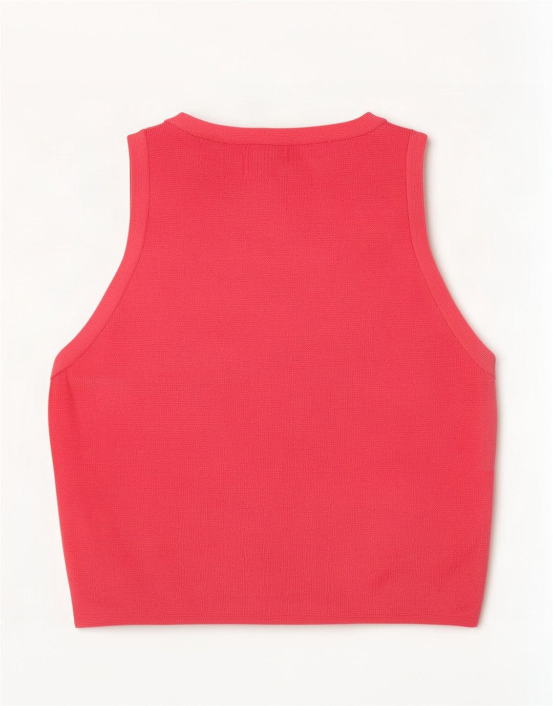 Zara Womens Crop Vest Top UK 8 Petite Viscose Rose