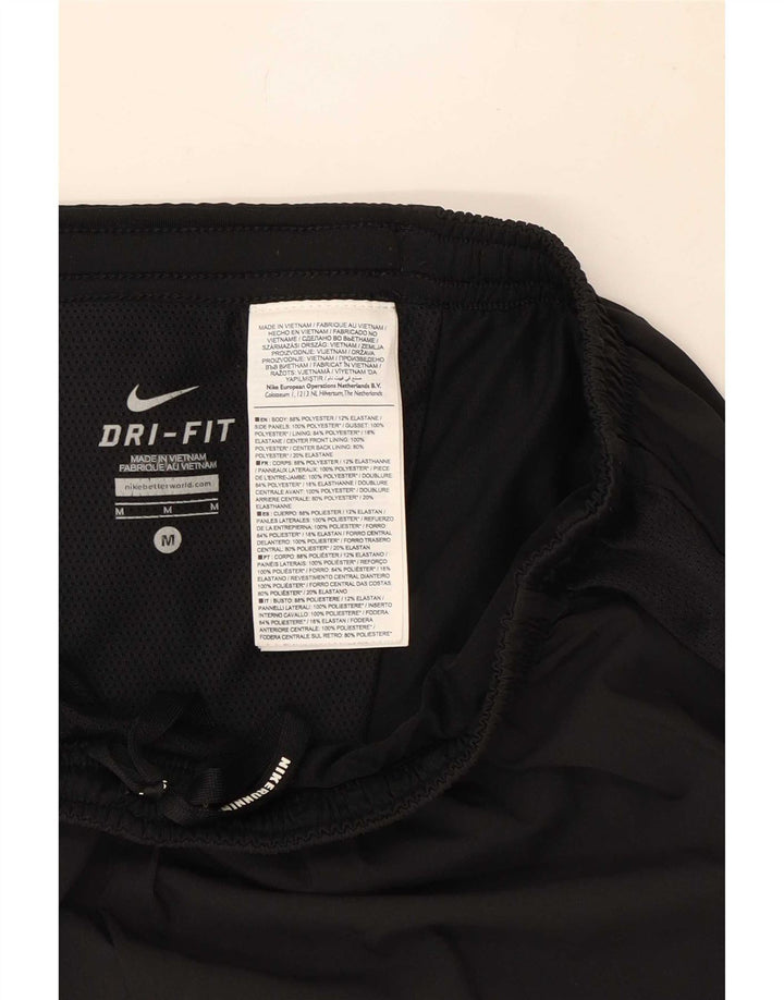 Nike Short de sport Dri Fit pour homme en polyester color block noir moyen