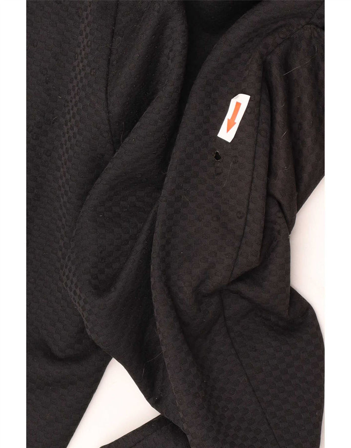 Adidas Pantalon de survêtement graphique pour femme UK 12 Medium Noir Polyester