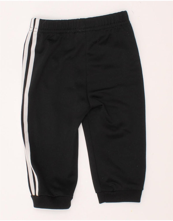 Pantalon de survêtement Adidas bébé garçon Joggers 6-9 mois noir polyester