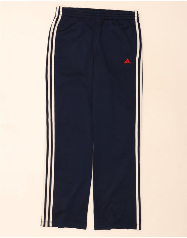 Pantalon de survêtement Adidas garçon 15-16 ans bleu marine polyester