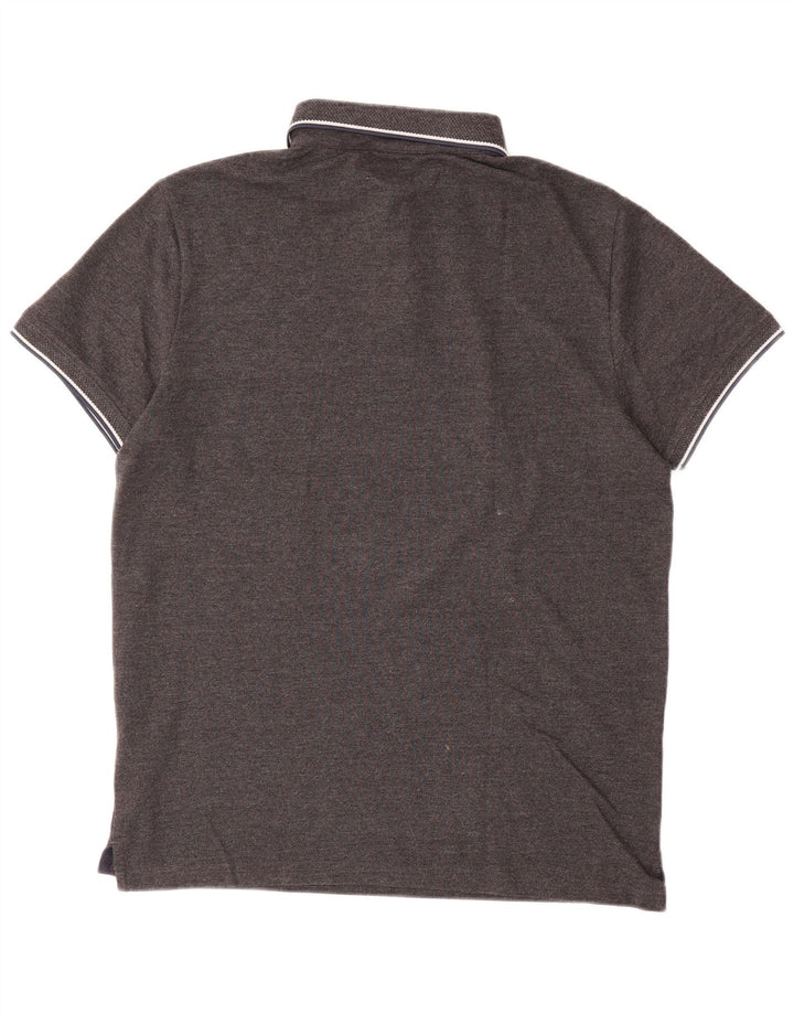 JACK WILLS Polo Homme Grand Gris Coton
