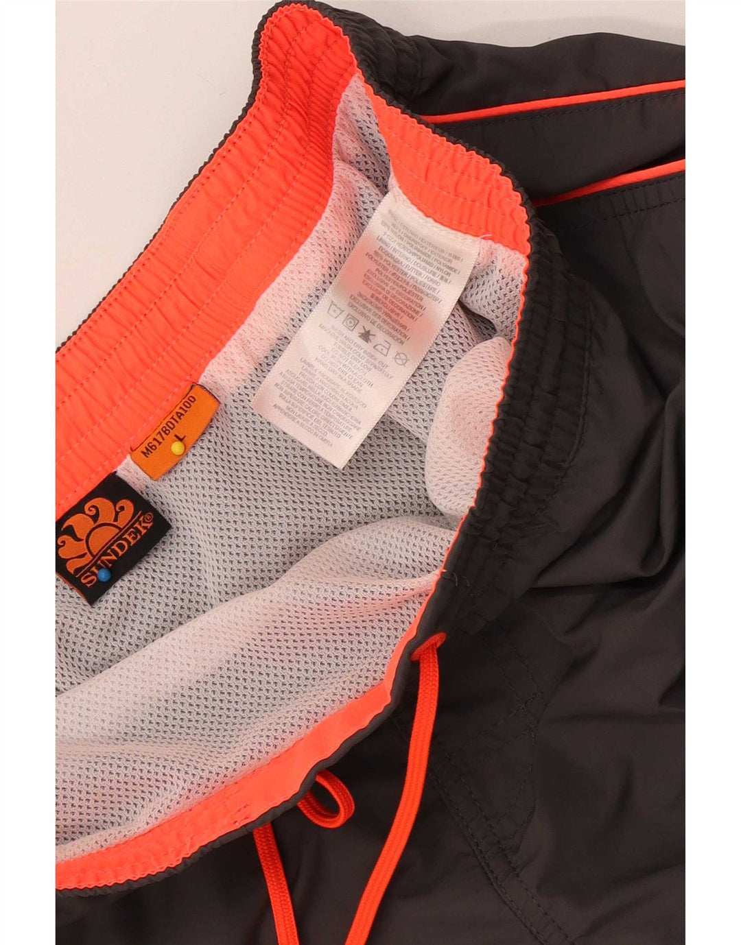 Sundek Short de sport pour homme en nylon gris grand