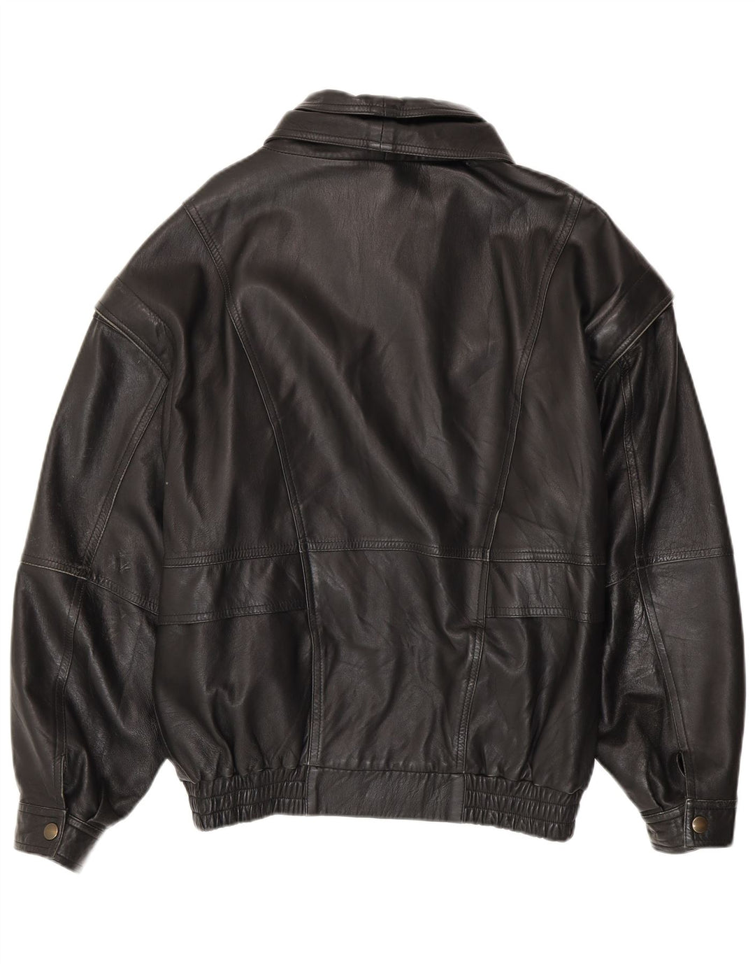 SAMANTA Veste en cuir homme IT 52 XL Noir