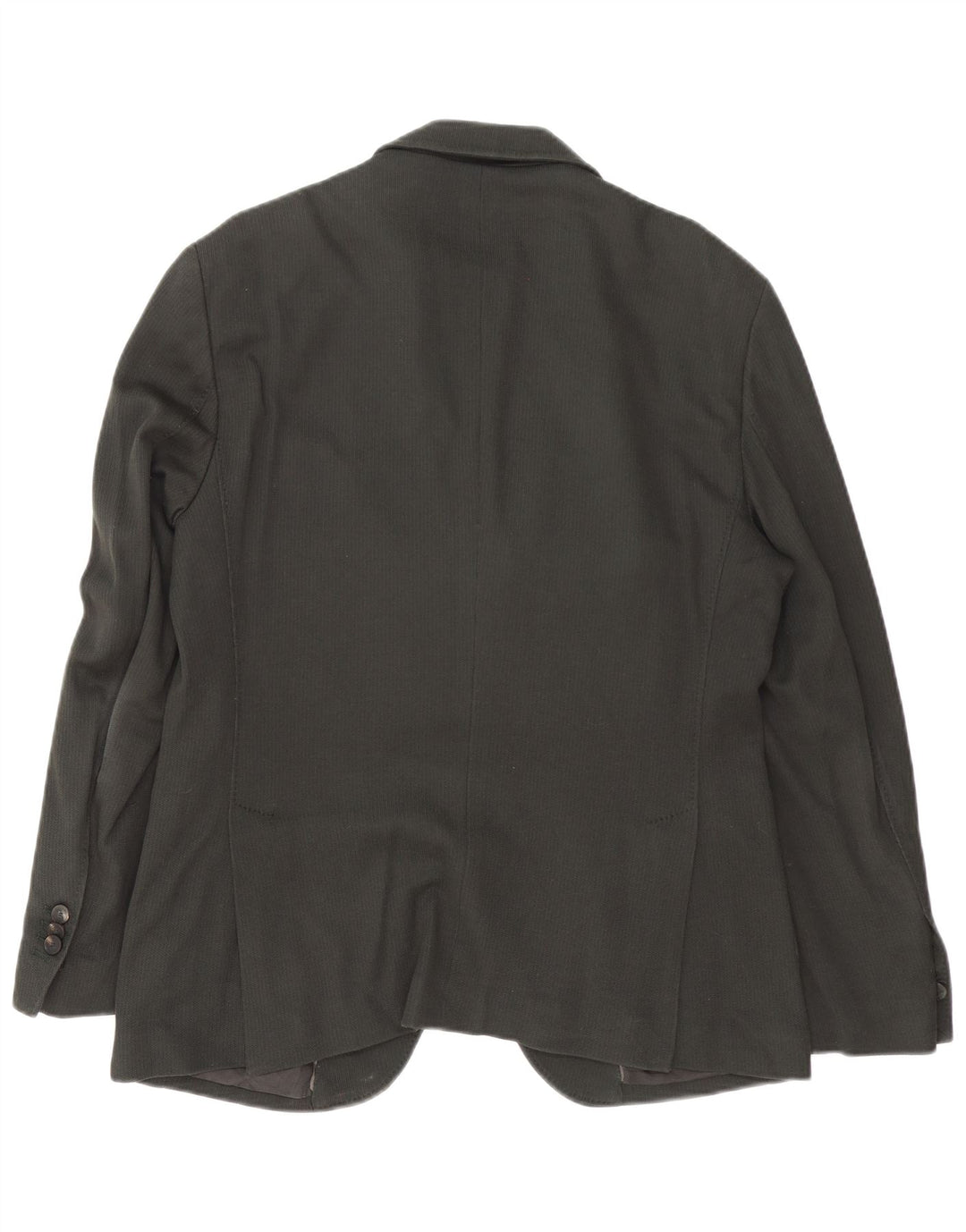 MASSIMO DUTTI Veste Blazer 3 Boutons Homme IT 50 Gris Moyen Coton