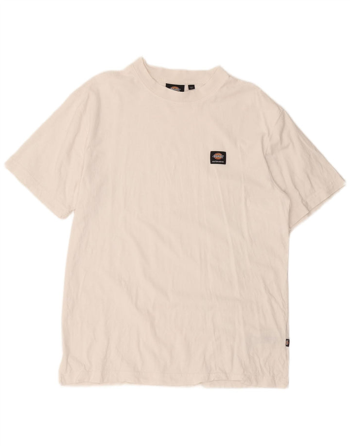 DICKIES T-Shirt Homme Haut Large Blanc Coton