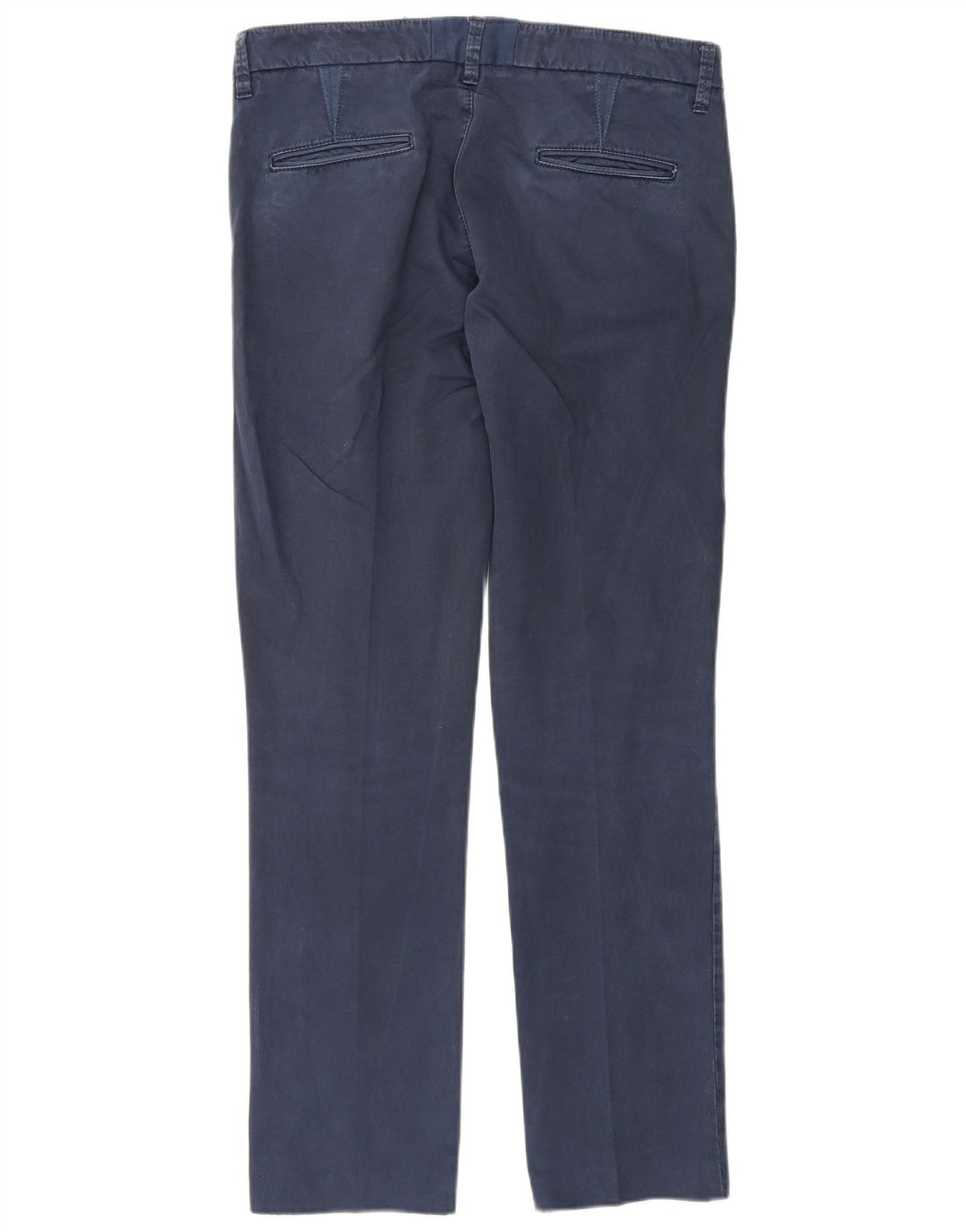 Fay Pantalon Chino Slim Femme W28 L30 Bleu Marine