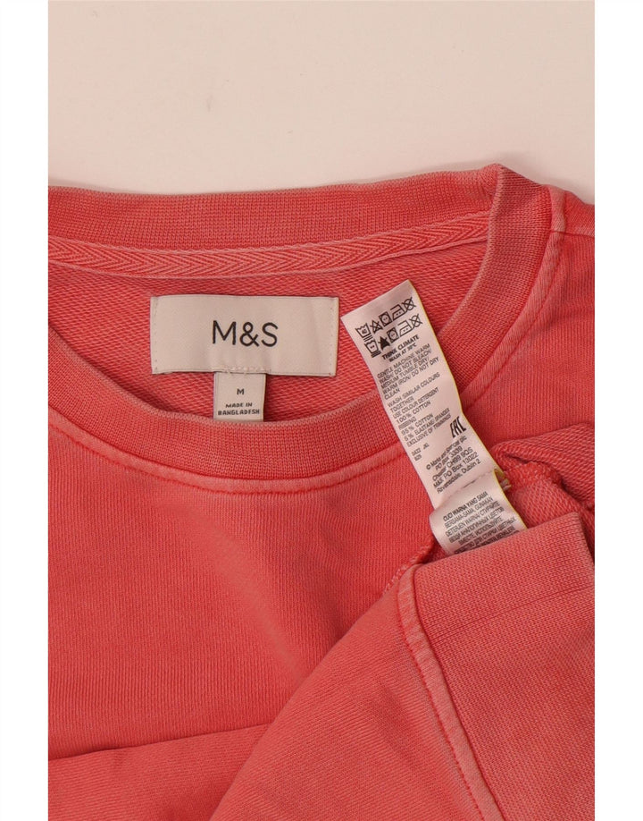 Marks & Spencer Sweat-Shirt Homme Rose Moyen Coton