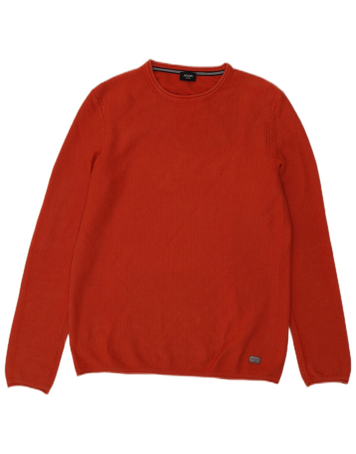 JOOP Pull col rond homme petit orange