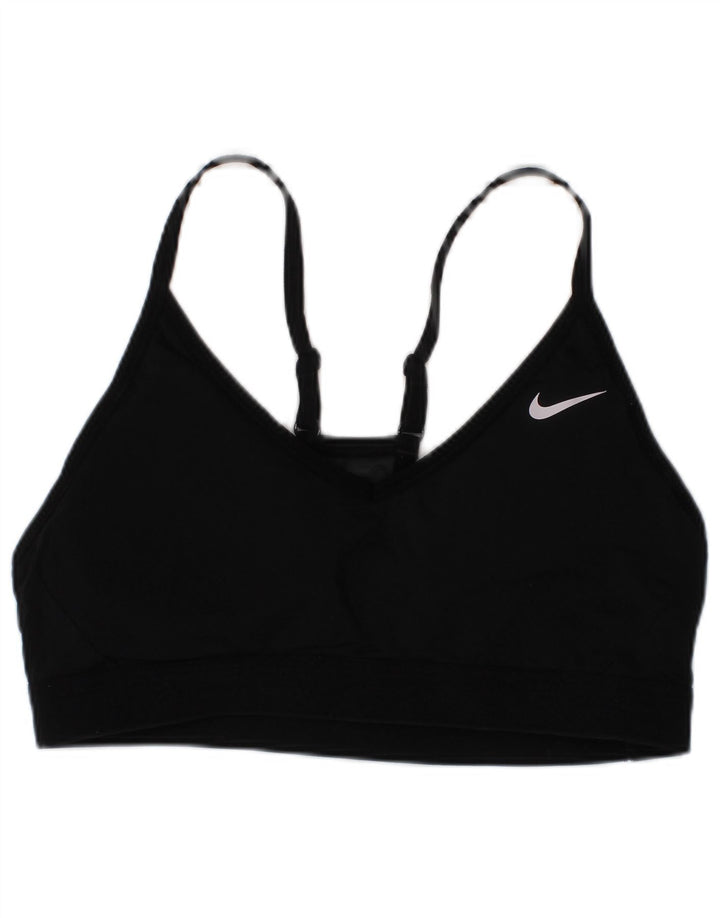 Haut de soutien-gorge de sport Nike Dri Fit pour femme, noir moyen