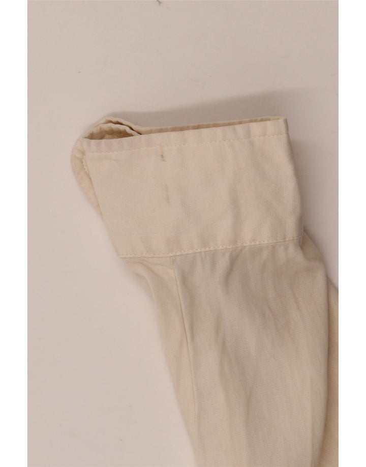 ORVIS Chemise surdimensionnée pour femme UK 18/20 XL Soie blanc cassé