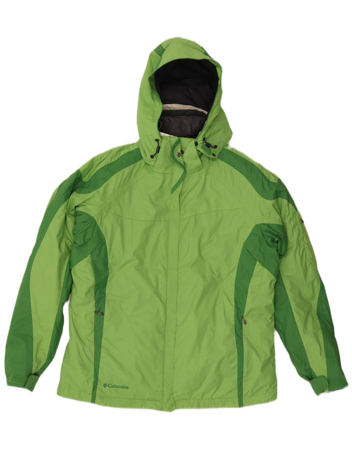 Columbia Veste coupe-vent Interchange pour femme UK 16 Large Vert