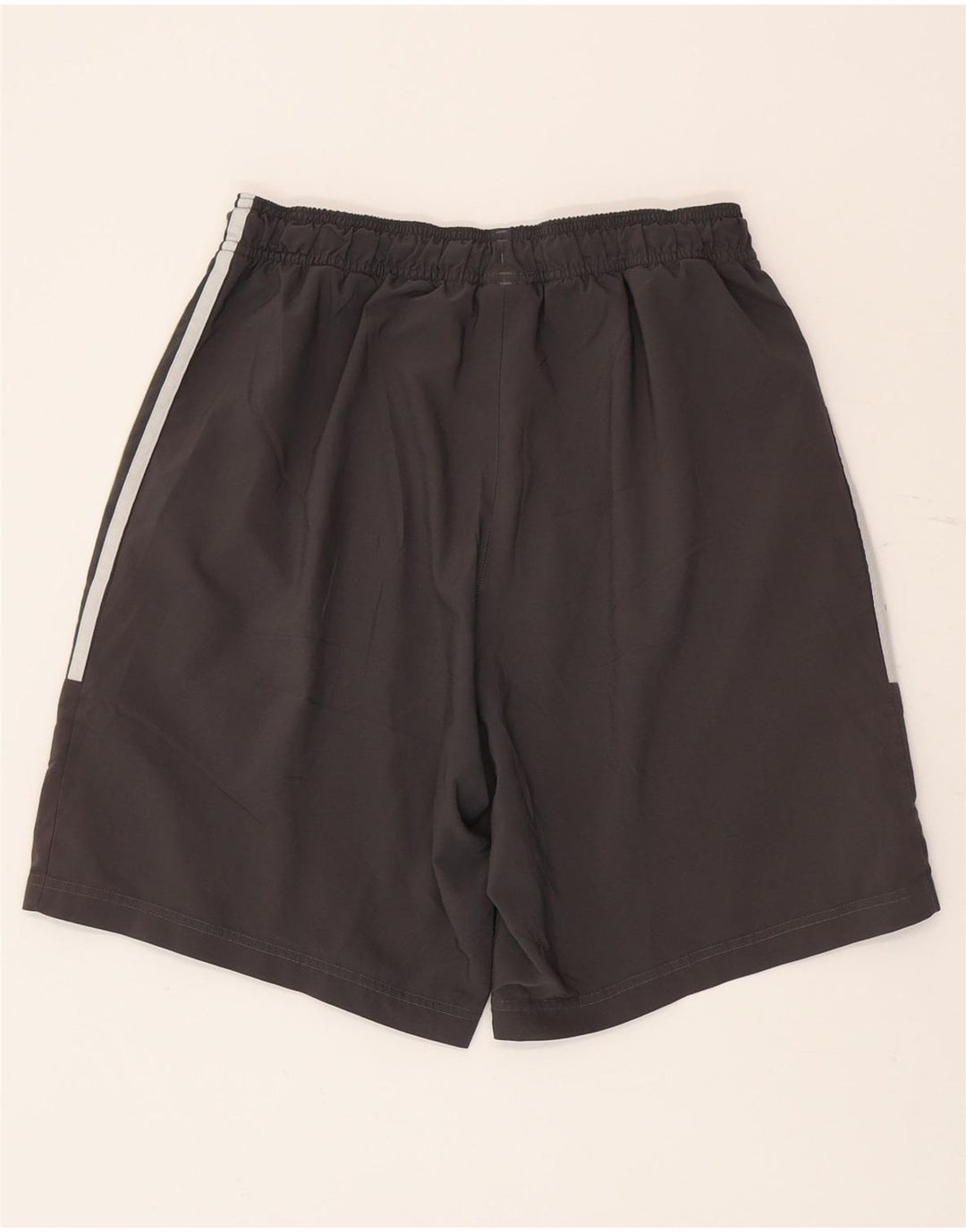 Adidas Short de sport homme gris moyen polyester