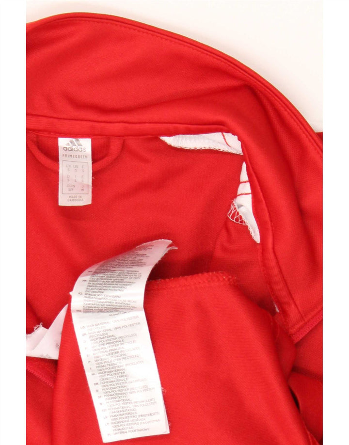 Adidas Haut de Survêtement Adler Graphic Pull Homme Rouge Colorblock