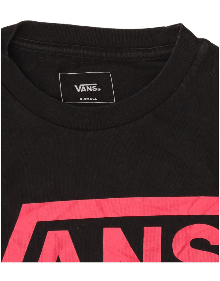 Vans Sweat-shirt graphique pour femme UK 6 XS Noir