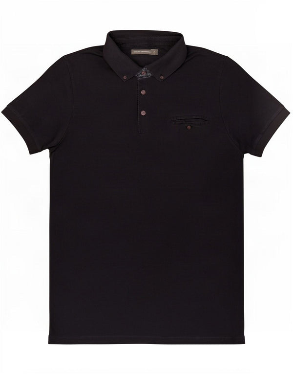 French Connection Polo Homme Large Bleu Marine Coton