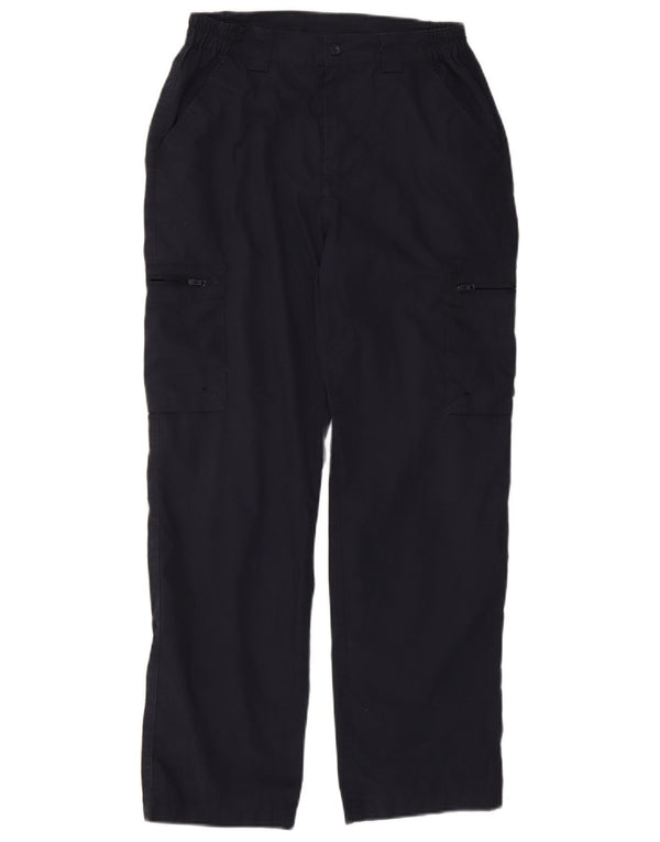 Mountain Warehouse Pantalon Cargo Droit Homme W30 L29 Bleu Marine Polyester