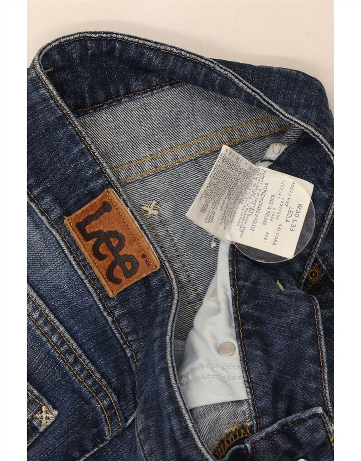 Lee Jean Leola Bootcut Femme W30 L27 Bleu Coton
