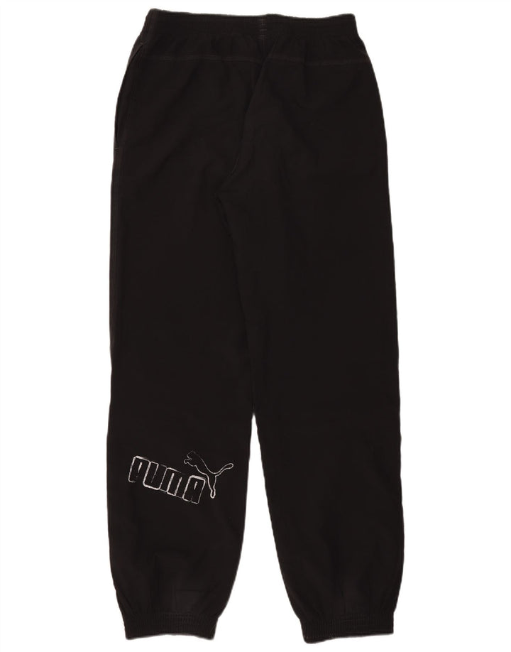 Puma Pantalon de Survêtement Graphique Garçon 13-14 ans Noir Polyester