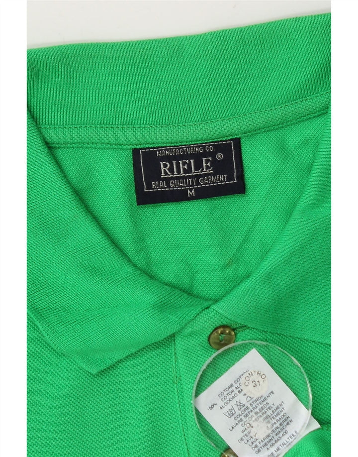 Polo Homme Rifle Coton Vert Moyen