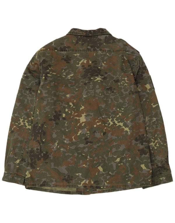 Brandit Veste Militaire Homme UK 42 XL Kaki Camouflage Polyester