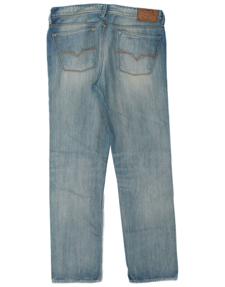 Guess Jean droit homme W36 L34 bleu coton