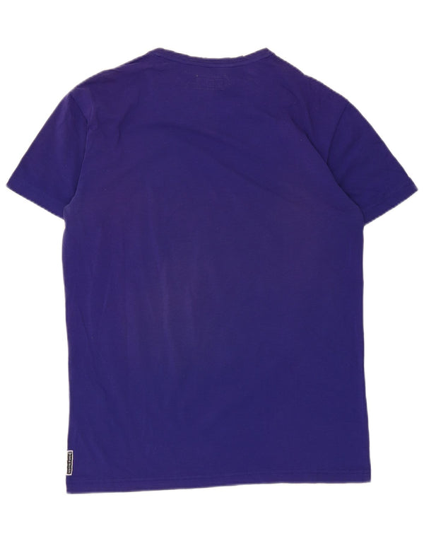 Armani Jeans T-Shirt Homme Haut Petit Violet Coton