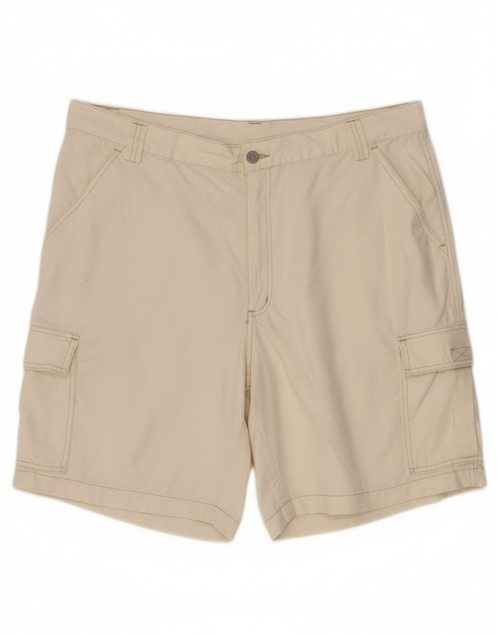 Short Cargo Vintage Homme W38 XL Coton Blanc