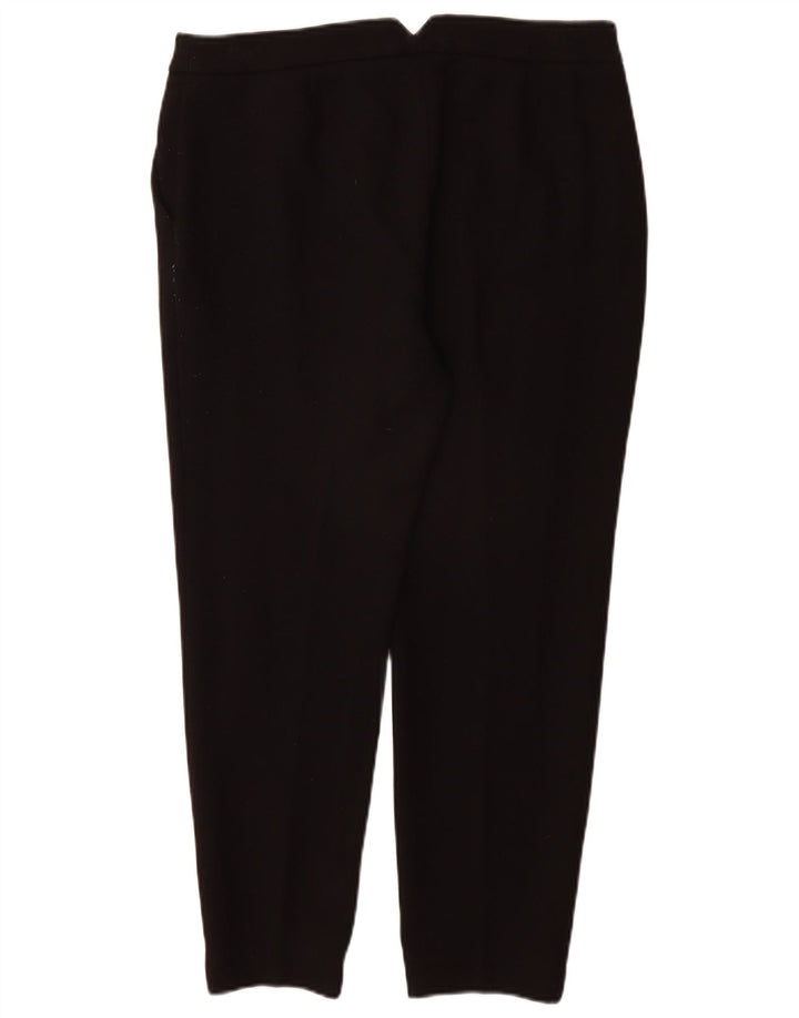 Hobbs Pantalon Chino Slim Femme UK 12 Moyen W32 L26 Noir Polyester