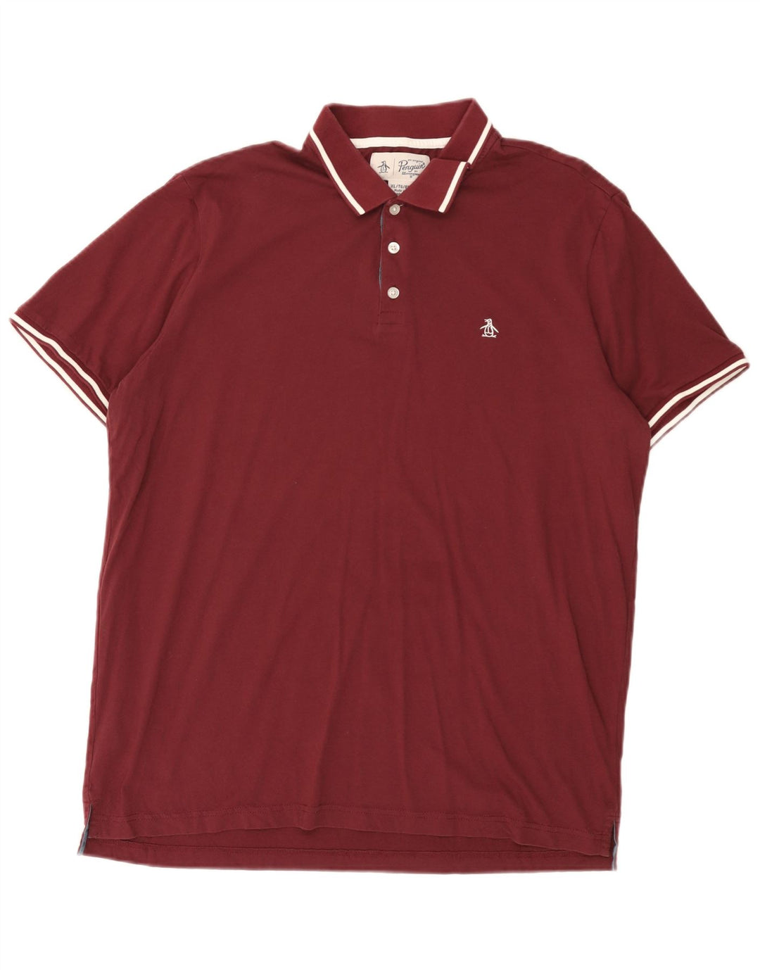 PENGUIN Polo Homme XL Bordeaux Coton