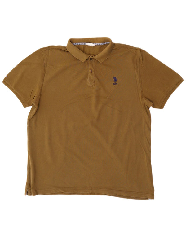 U.S. Polo Assn. Chemise Homme XL Kaki Coton
