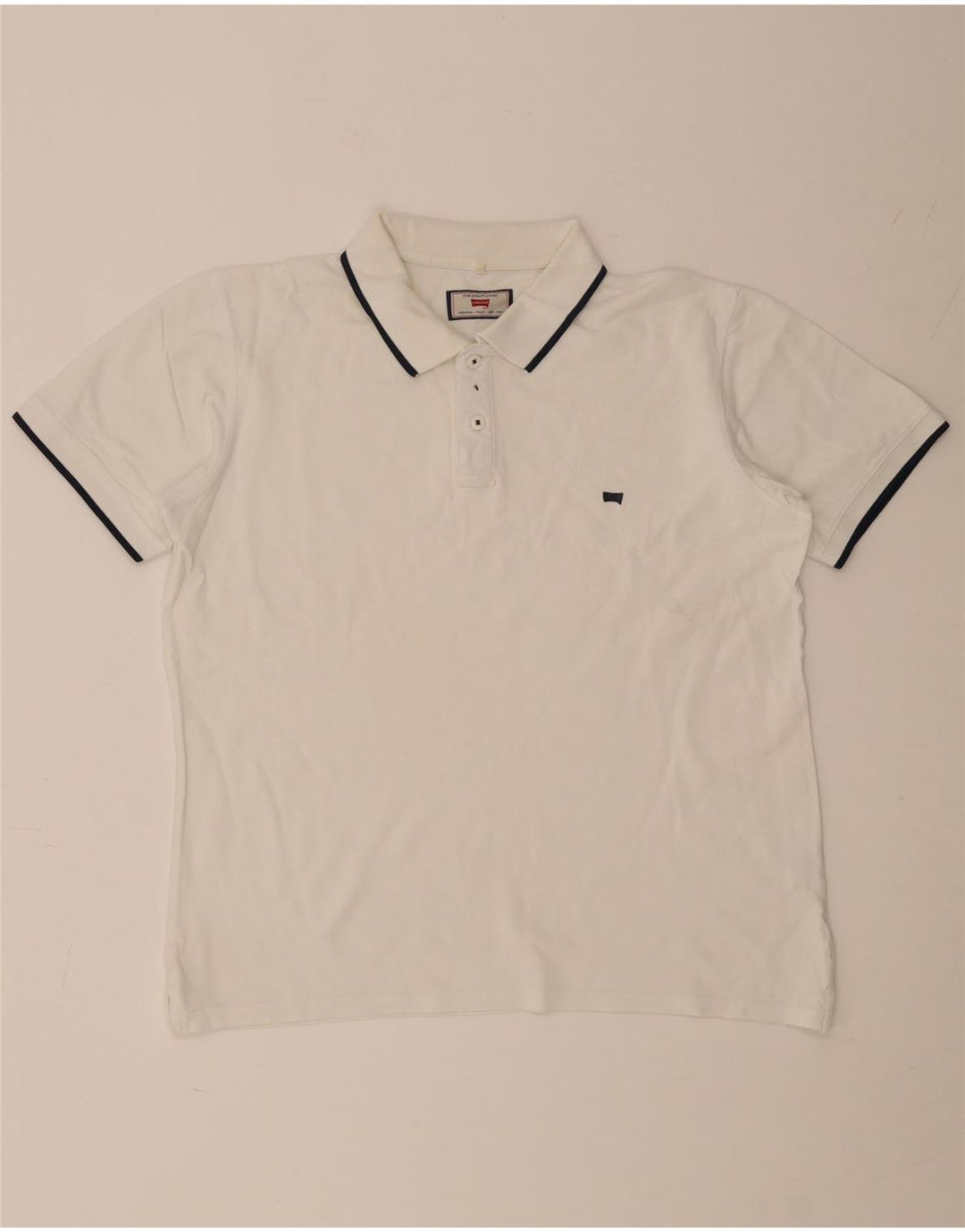 Carrera Polo Regular Fit Homme XL Blanc Rayé