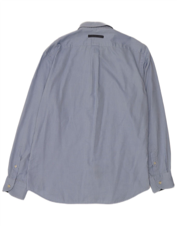 Harmont & Blaine Chemise Regular Fit Homme Bleu Coton