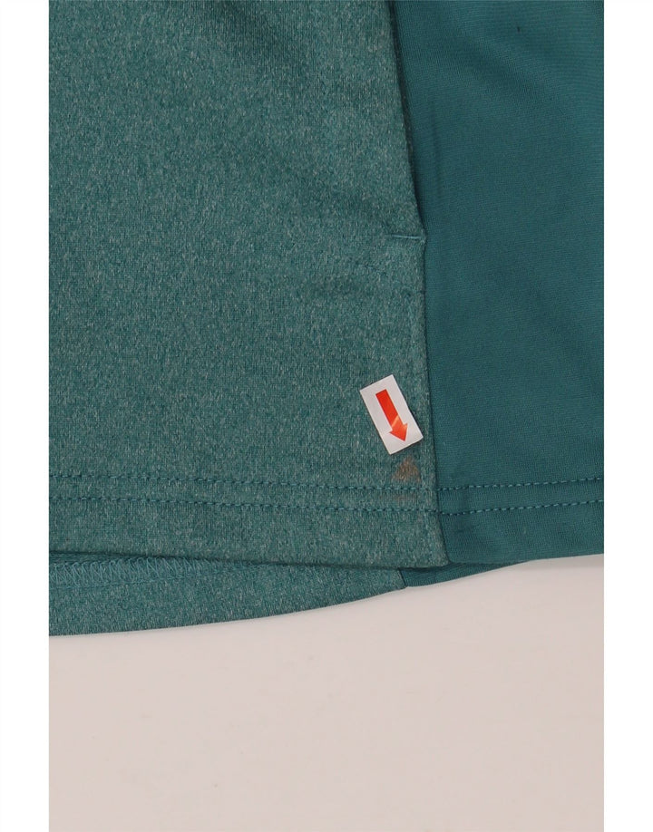 THE NORTH FACE Pull à capuche zippé pour femme UK 10 Petit Bleu Moucheté