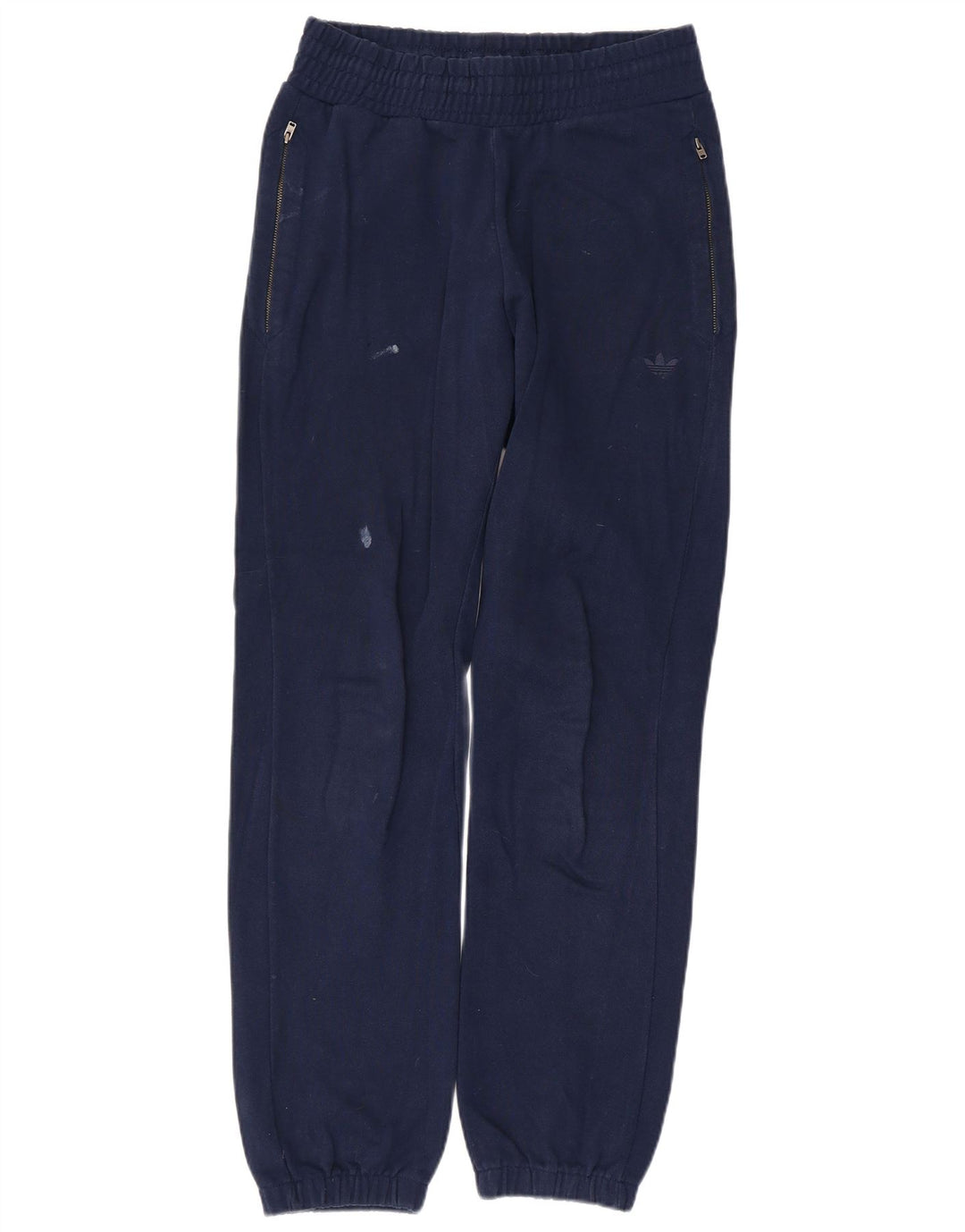 Adidas Pantalon de survêtement pour homme en coton bleu marine moyen