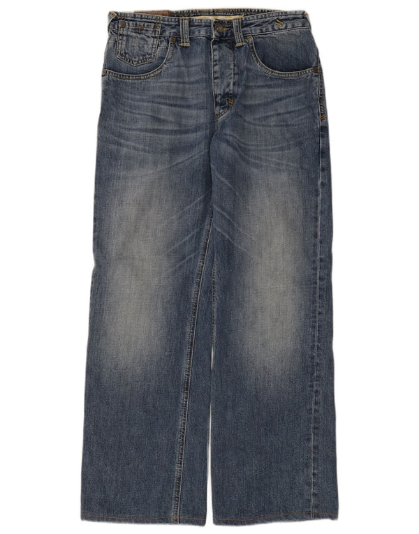 Fat Face Jean Large Homme W30 L29 Bleu Coton