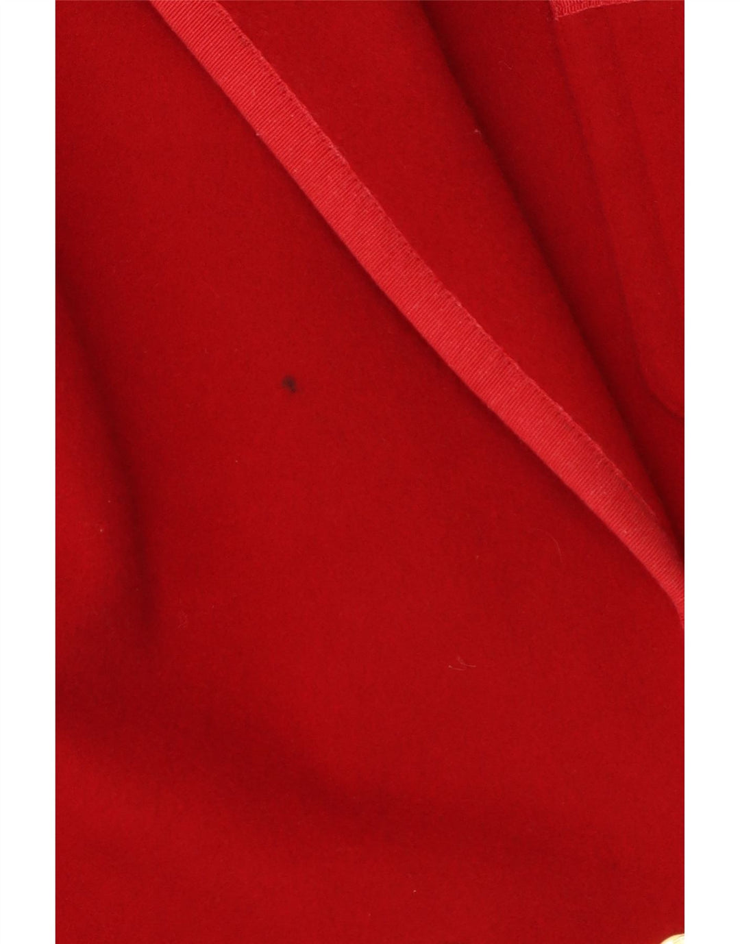 Les Copains Manteau Double Boutonnage Femme UK 10 Petite Laine Rouge