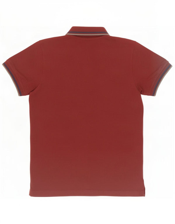 Jack & Jones Polo Homme Large Bordeaux