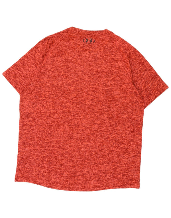 Under Armour T-Shirt Homme Rouge Moyen Moucheté