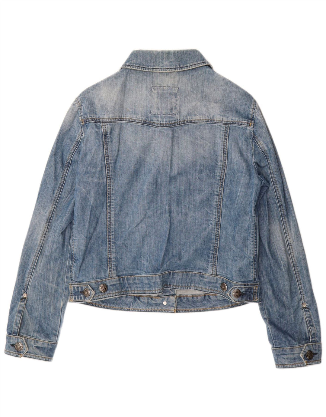 ESPRIT Veste en Jean Femme UK 20 2XL Bleu Coton
