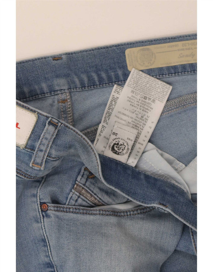 Diesel Jean Droit Sandy Regular Slim W30 L32 Homme Bleu Coton
