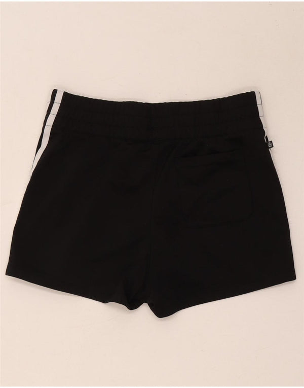 Adidas Short de sport pour femme UK 4/6 XS Noir Polyester