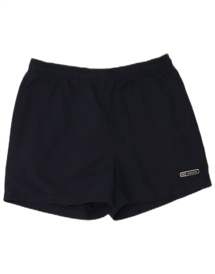 Adidas Short de sport pour homme Bleu marine moyen Polyester