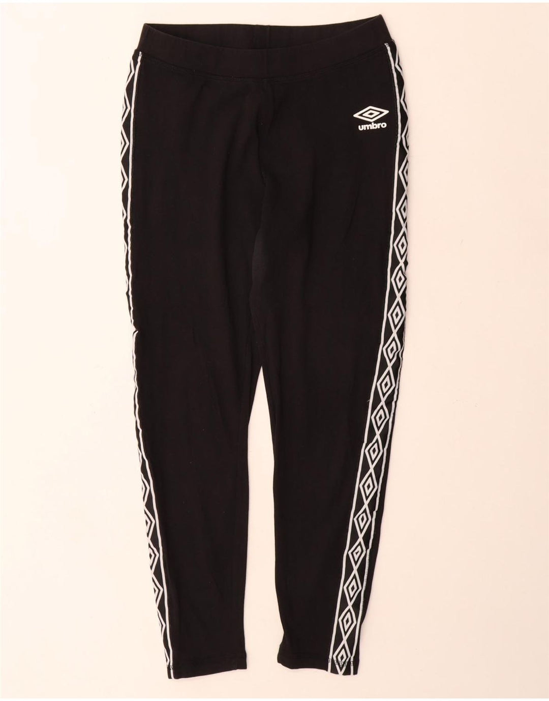 Umbro Leggings graphiques pour femmes UK 42 coton noir moyen