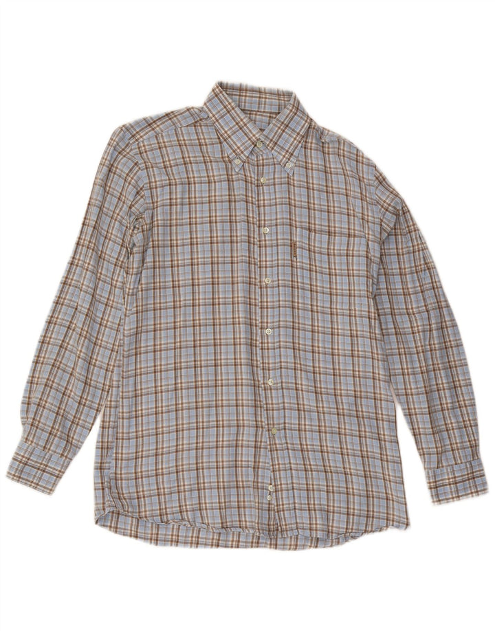 Avirex Chemise Homme Bleu Moyen Carreaux Coton